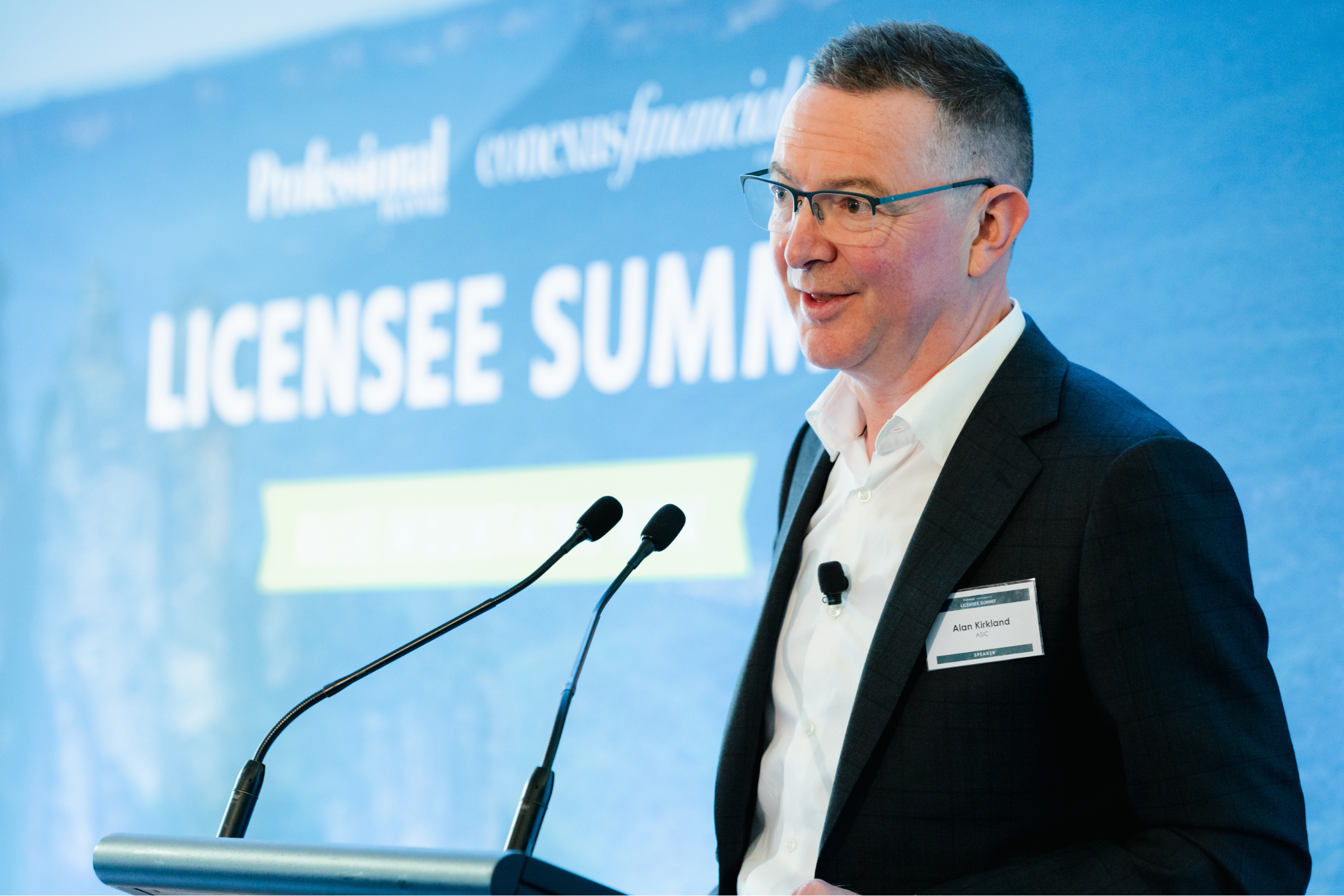 Australian Securities and Investments Commissioner Alan Kirkland