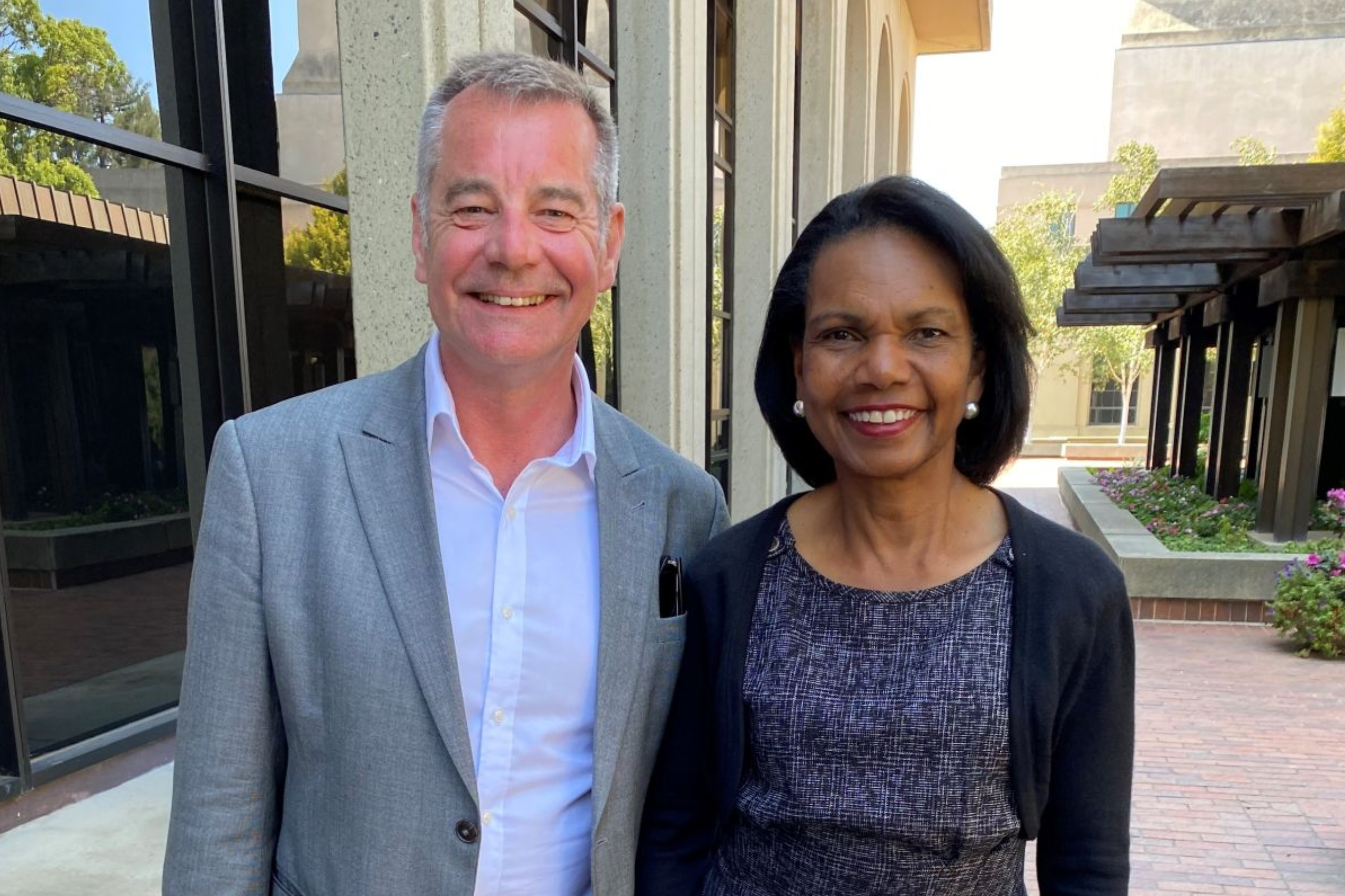 Colin Tate, Conexus Financial, and Condoleezza Rice, former US Secretary of State