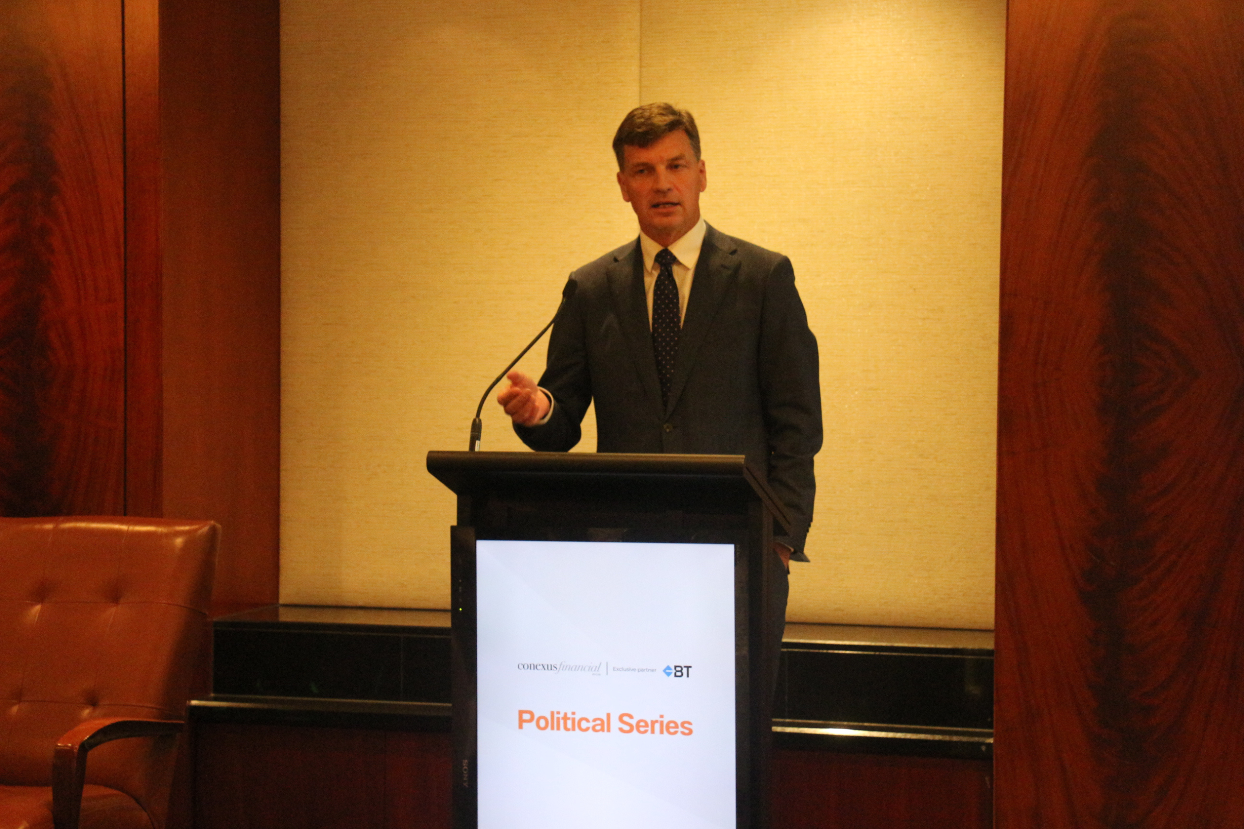 Shadow Treasurer of Australia Angus Taylor